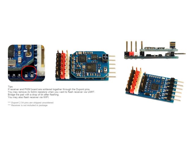Перетворювач сигналу Matek CRSF-PWM-6, Світлина 3
