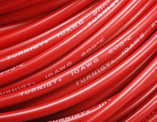 Дріт 10AWG 1м (червоний), Фото 1