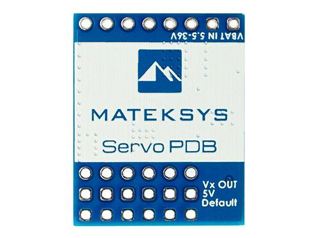 Плата розподілу живлення (PDB) Matek для сервомеханізмів + BEC 5-8.2В, Фото 2