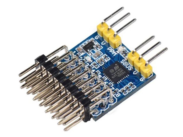 Перетворювач сигналу JHEMCU PWM-PPM-SBUS 8Ch, Світлина 1