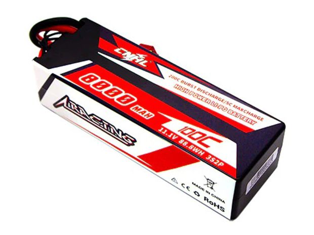Акумулятор CNHL 8000mAh 3S 100C (Racing Series), Світлина 2