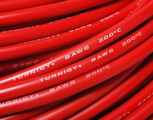 Дріт 8AWG 1м (червоний), Фото 1