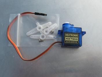 Сервомеханізм аналоговий HexTronik HXT900 9.0g/1.6kg/0.12sec (4.8В), Світлина 2