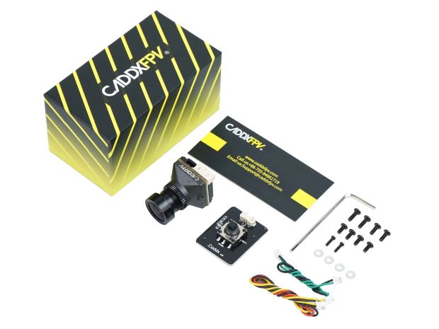 Камера Caddx Ratel Pro FPV 1500TVL 2.8мм (чорна), Світлина 5