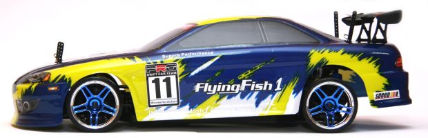 Автомодель для дріфту 1/10 Himoto Flying Fish HI4123BL RTR, Світлина 8