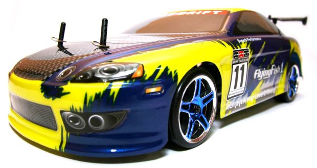 Автомодель для дріфту 1/10 Himoto Flying Fish HI4123BL RTR, Світлина 9