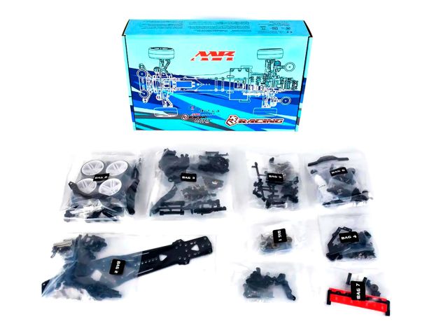 Комплект шасі для дріфту 3Racing Sakura D5 MRS Evo 2.0 1/10 (KIT), Фото 10