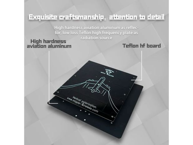 Патч антена SIYI HM30 21dBi 5.8ГГц (RP-SMA), Світлина 3