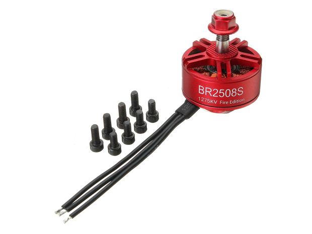 Двигун безколекторний RacerStar BR2508S-1275kv, Фото 4
