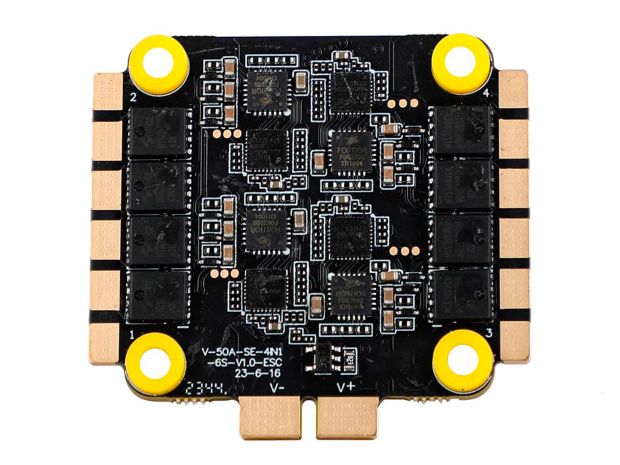 T-Motor Velox F722 SE (польотний контролер F7 + регулятор 4в1 V50A), Світлина 3
