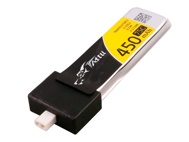 Акумулятор Gens-Ace TATTU HV 450mAh 1S 75C, Фото 1