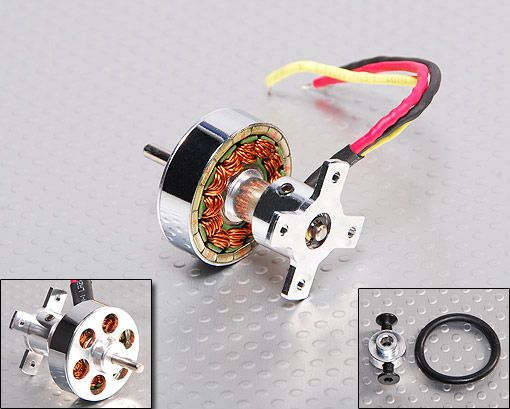 Двигун безколекторний hexTronik 24g 1300kv, Світлина 1