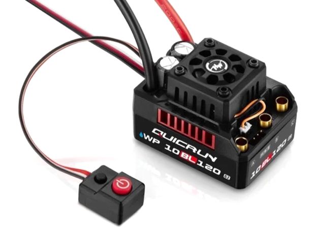 Регулятор безколекторний HobbyWing QuicRun WP 10BL120 G2 (2-4S Li-Po), Світлина 1