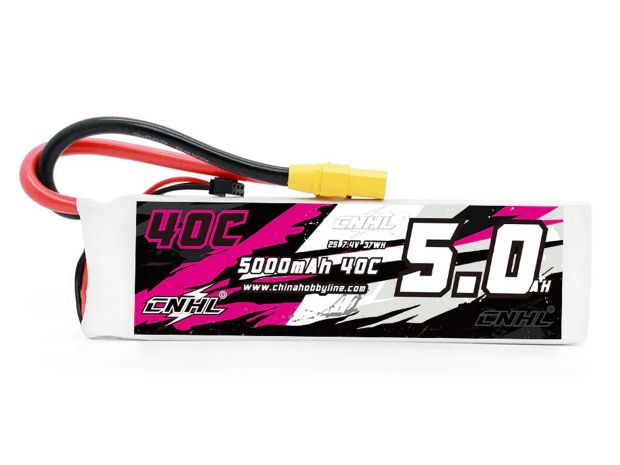 Акумулятор CNHL 5000mAh 2S 40C (G+ Plus Series), Фото 1