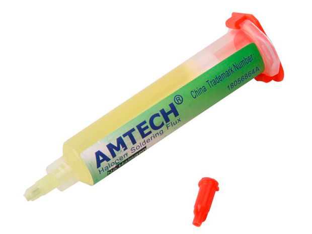 Флюс для пайки Amtech NC-559-ASM 10мл (без поршня і голки), Фото 1