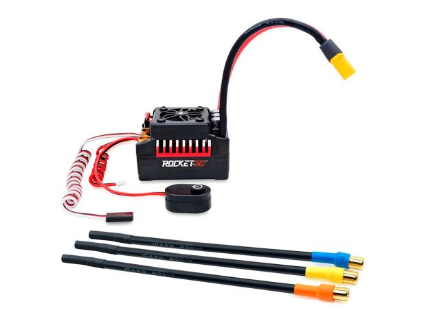 Регулятор безколекторний Surpass Hobby Rocket V2 Supersonic 160A (XT90 x2), Світлина 7