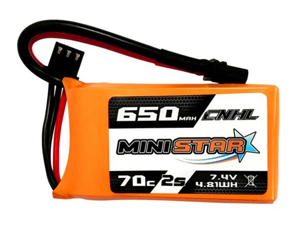 Акумулятор CNHL MiniStar 650mAh 2S 70C, Фото 1
