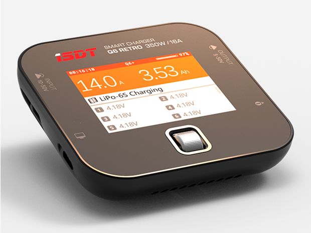Зарядний пристрій iSDT Q6 Retro 350W 16A, Фото 2