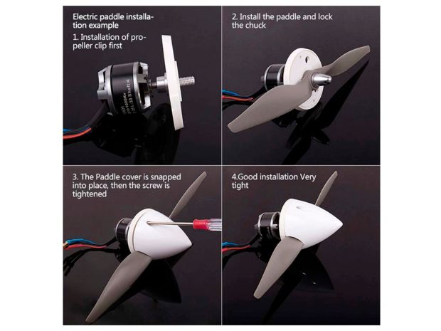 Пластиковий обтікач Gemfan 63мм, Світлина 2