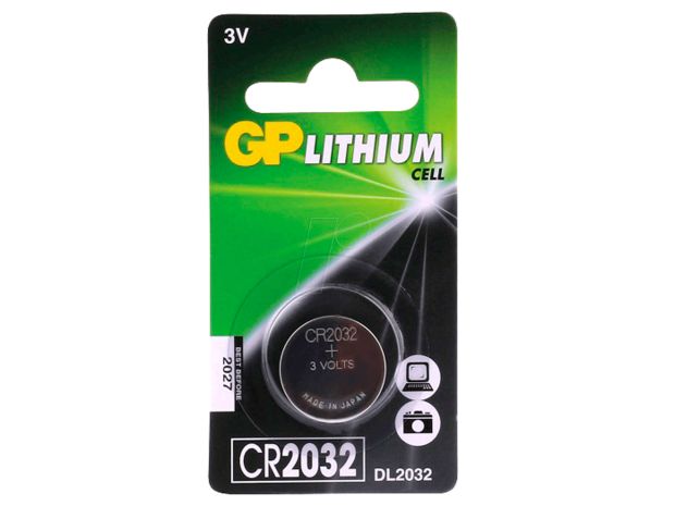 Батарейка GP CR2032, Фото 1