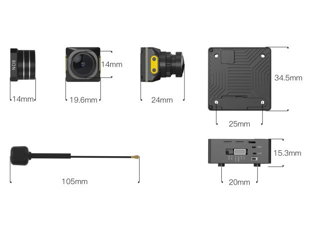 Цифрова відеосистема Walksnail Moonlight 4K Kit, Світлина 5