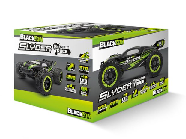 Автомодель BlackZon Slyder Stadium Тruck 1/16 RTR #540102, Світлина 8