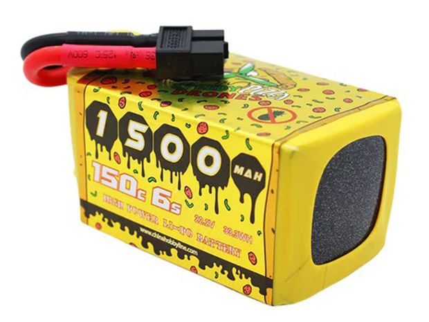 Акумулятор CNHL 1500mAh 6S 150C (Speedy Pizza Drones), Фото 3