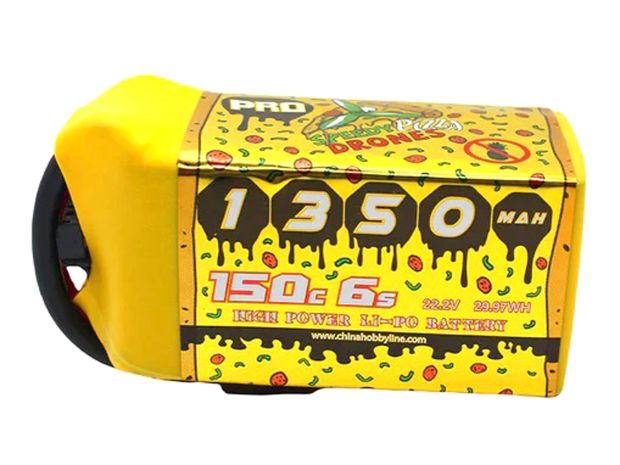 Акумулятор CNHL 1350mAh 6S 150C (Speedy Pizza Drones), Світлина 1