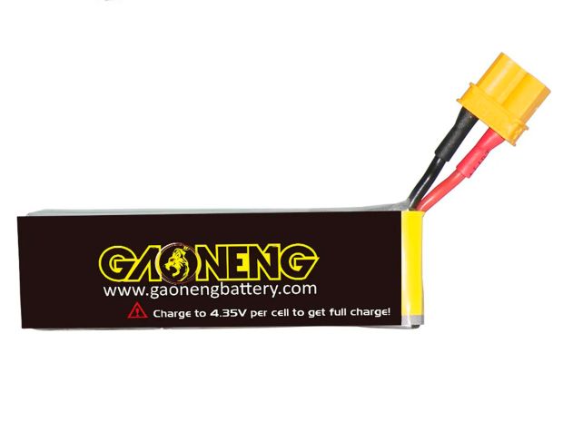 Акумулятор Gaoneng GNB HV XT30 660mAh 1S 90C (з дротом), Світлина 2