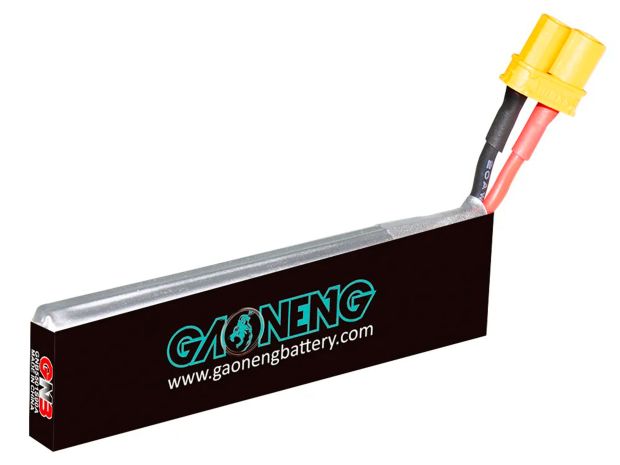 Акумулятор Gaoneng GNB XT30 550mAh 1S 90C (з дротом), Світлина 2