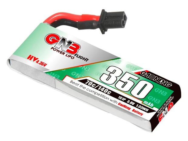 Акумулятор Gaoneng GNB HV A30 350mAh 1S 70C (з дротом), Фото 1