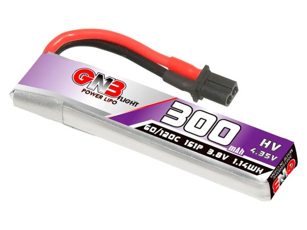 Акумулятор Gaoneng GNB HV A30 300mAh 1S 60C (з дротом), Фото 1