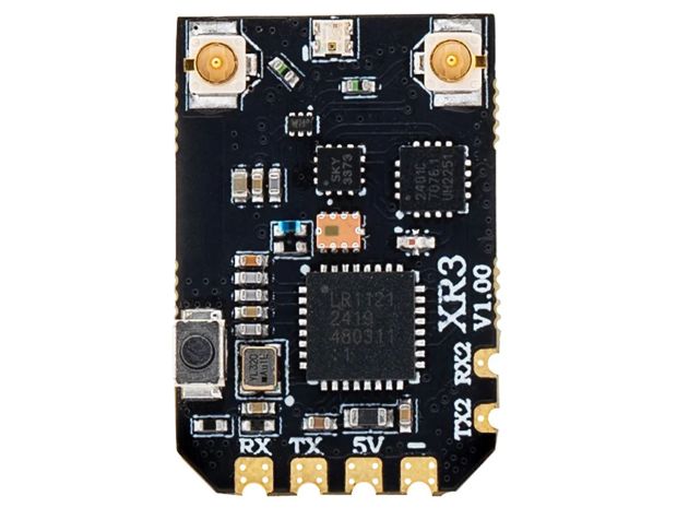 Приймач мультичастотний Radiomaster XR3 Nano ELRS (антена 2.4GHz/900MHz), Світлина 2