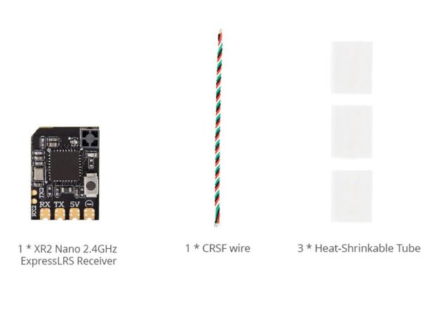 Приймач Radiomaster XR2 Nano ELRS (2.4GHz), Світлина 9