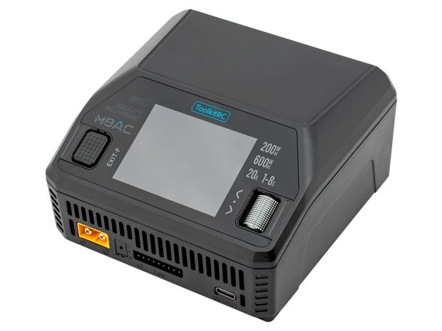 Зарядний пристрій ToolkitRC M8AC AC200W/DC600W 20A, Фото 1