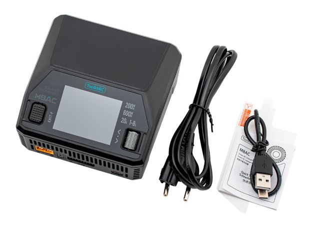 Зарядний пристрій ToolkitRC M8AC AC200W/DC600W 20A, Фото 5