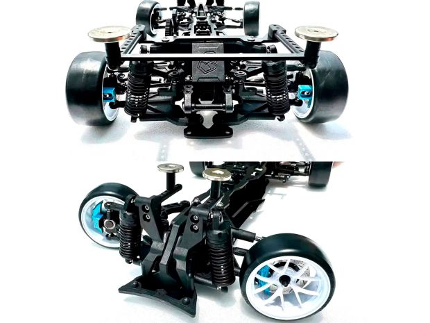 Комплект шасі для дрифту 3Racing Sakura D6 1/10 (KIT), Фото 2