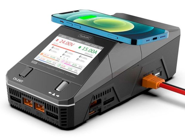 Зарядний пристрій ToolkitRC Q6AC AC400W/DC1000W 4x15A, Фото 6