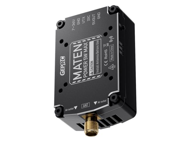 Відеопередавач GEPRC Maten Pro 1.2GHz 5W (9Ch), Світлина 5