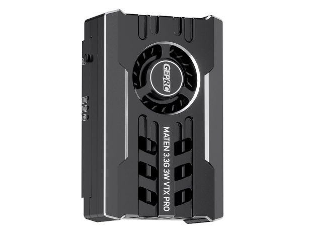 Відеопередавач GEPRC Maten Pro 3.3GHz 3W (40Ch), Фото 3