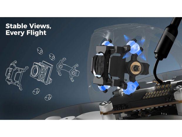 Канопа BetaFPV для DJI O4 Air Unit (Black), Фото 6