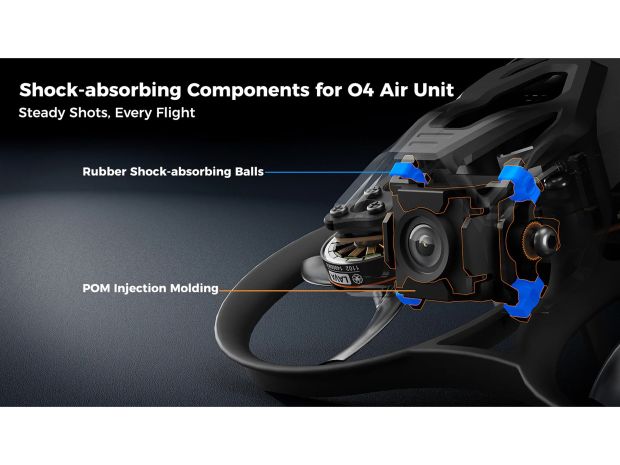Набір амортизуючих компонентів BetaFPV для DJI O4 Air Unit, Фото 6