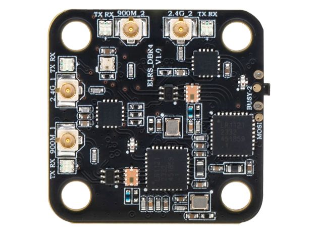 Приймач Radiomaster DBR4 Gemini Xrossband ELRS (2.4GHz/915MHz), Фото 1
