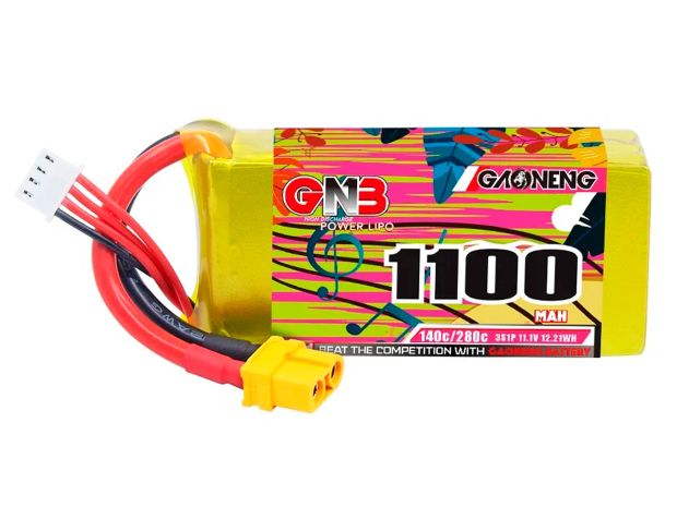 Акумулятор Gaoneng GNB 1100mAh 3S 140C, Світлина 1