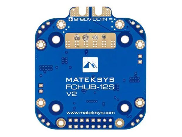 Плата розподілу живлення (PDB) Matek FCHUB 12S V2 + BEC, Світлина 1