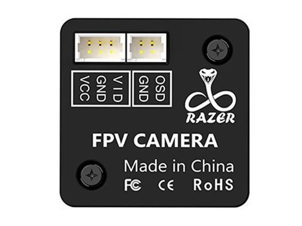 Камера Foxeer Razer Mini V3 FPV 1200TVL (чорна), Фото 3