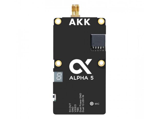 Відеопередавач AKK Alpha 5 4.9-5.9GHz 5W (80Ch), Світлина 3