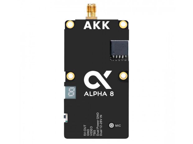 Відеопередавач AKK Alpha 8 4.9-5.9GHz 8W (80Ch), Світлина 3