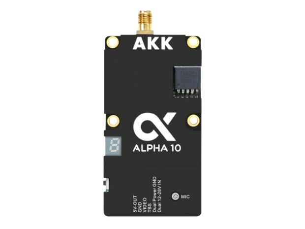 Відеопередавач AKK Alpha 10 4.9-5.9GHz 10W (80Ch), Світлина 3