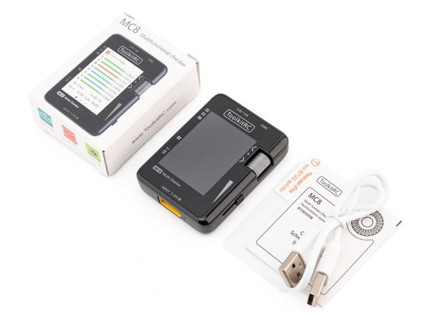 Багатофункціональний пристрій контролю акумуляторів ToolkitRC MC8, Світлина 4